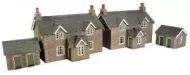 PN155 N Scale Workers Cottages