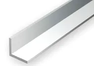 296 - .188" (4.8mm) OPAQUE WHITE POLYSTYRENE ANGLE